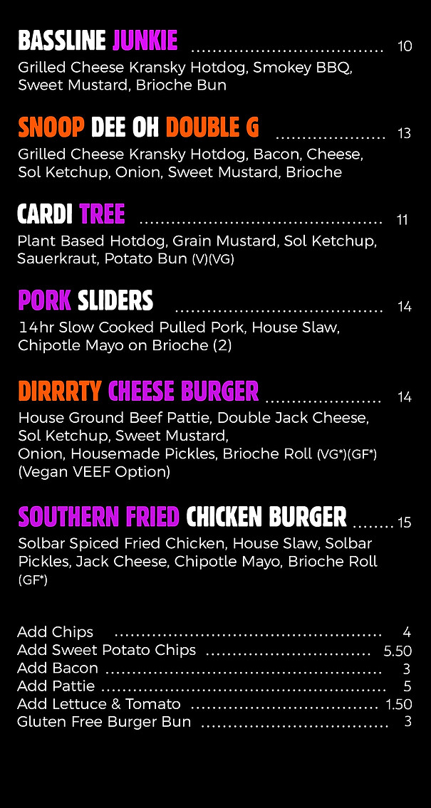 FOOD Solbar Maroochydore Restaurant and Bar